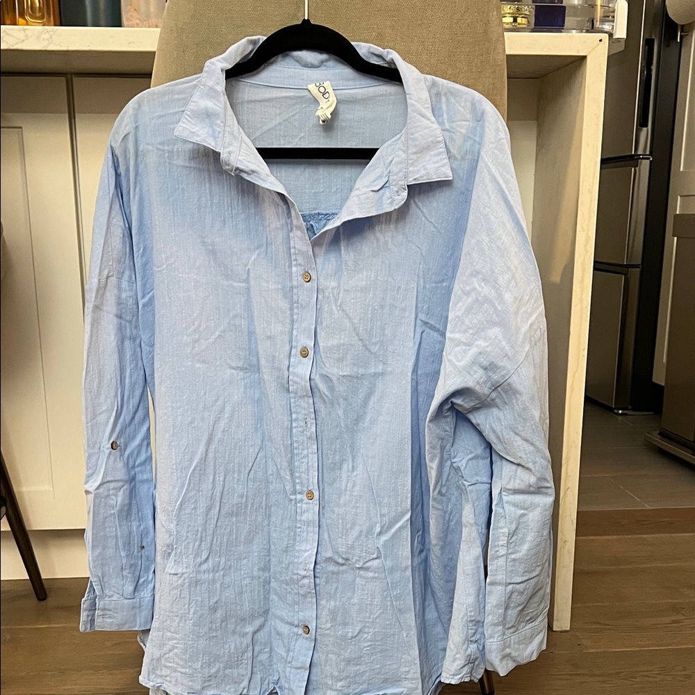 Cotton On Light Blue Shirt